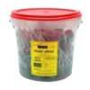 WRAPPED ROSEY APPLE LOLLYPOPS (x 100 units)