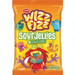 WIZZ FIZZ SOUR JELLIES 120G