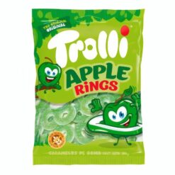 TROLLI APPLE RINGS 100G