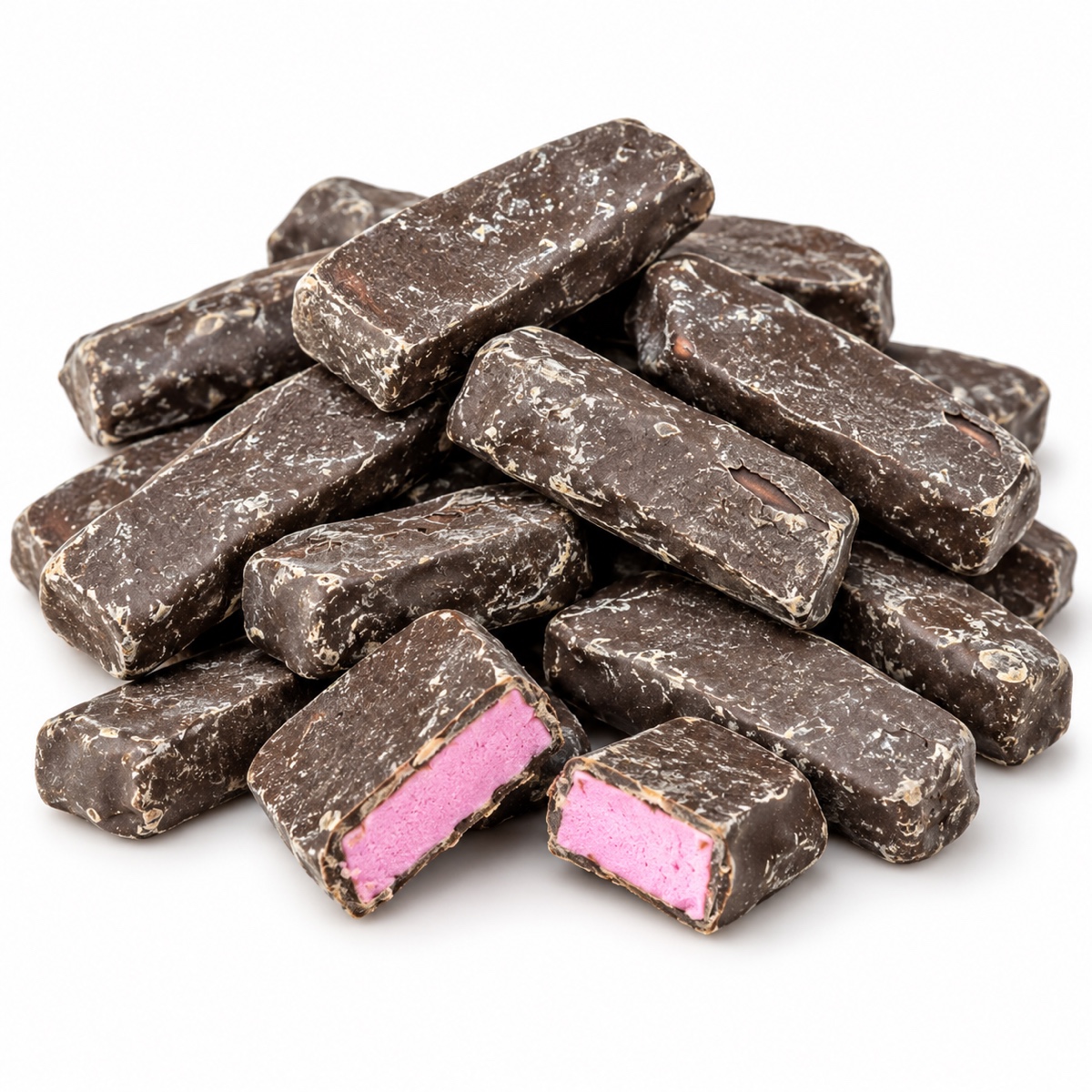 Choc Musk Chews ( Pink Panthers) 120g 1 Choc Musk Chews ( Pink Panthers) 120g