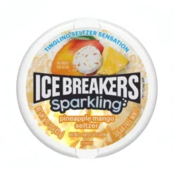 Ice Breakers Sparkling Pineapple Mango Seltzer sugar-free mints 42g